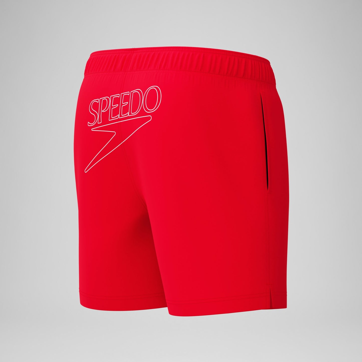 Classic Logo Swim Shorts Red - Speedo