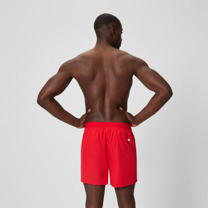 Jetstream Solid Swim Shorts Red - Speedo