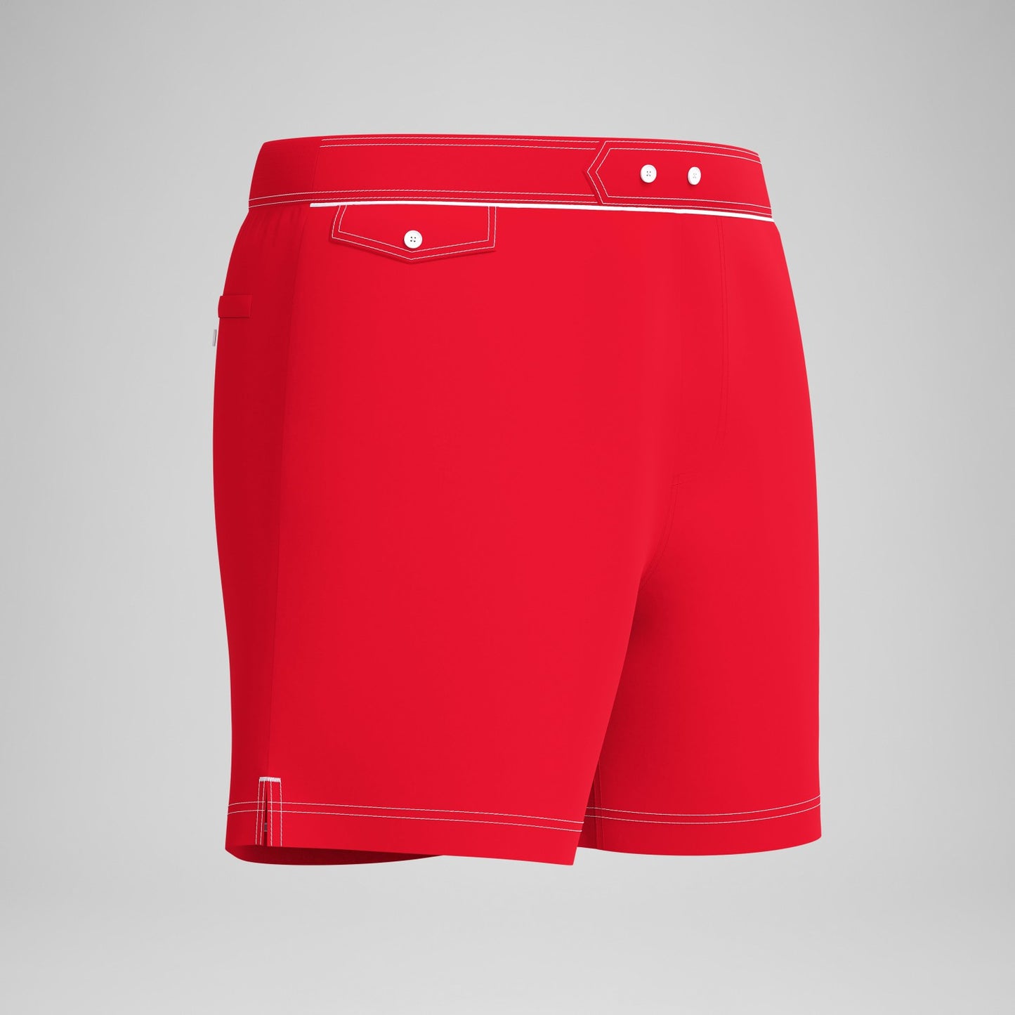 Jetstream Solid Swim Shorts Red - Speedo