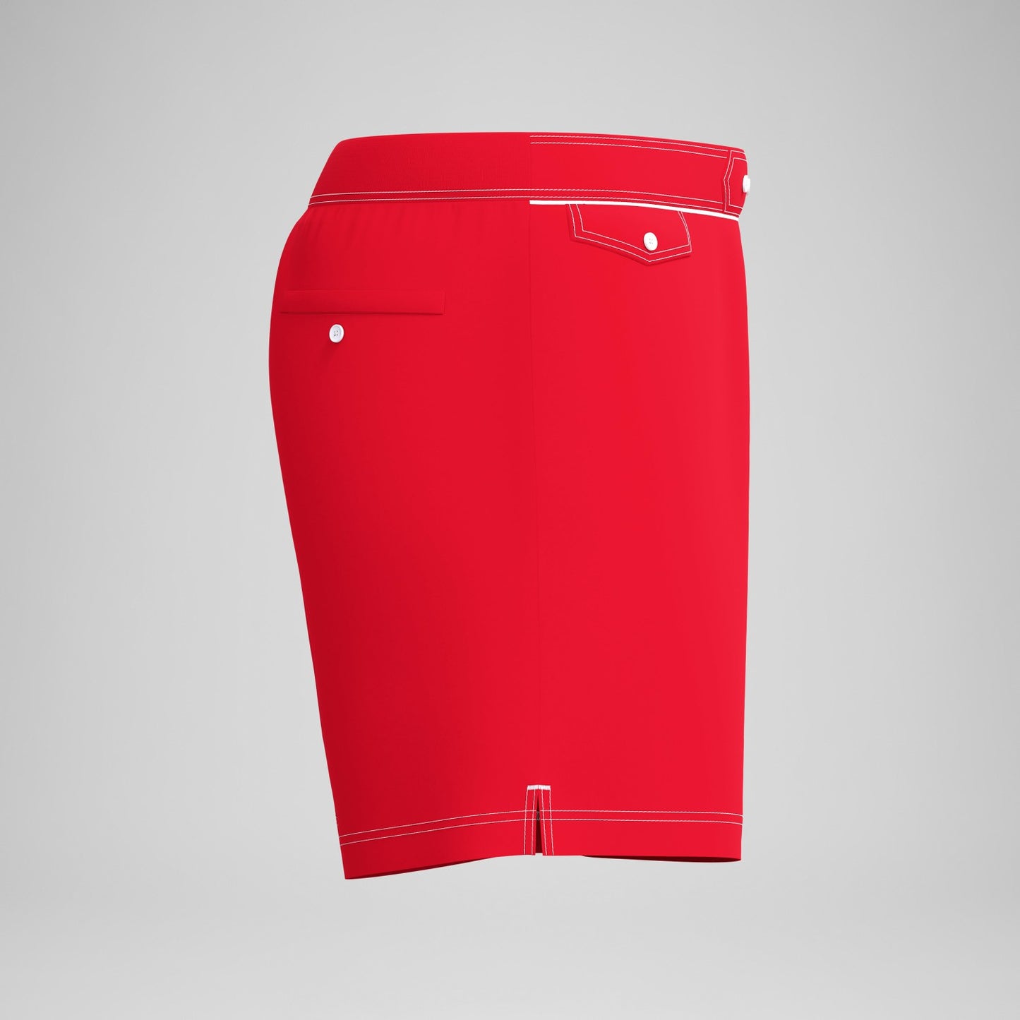 Jetstream Solid Swim Shorts Red - Speedo