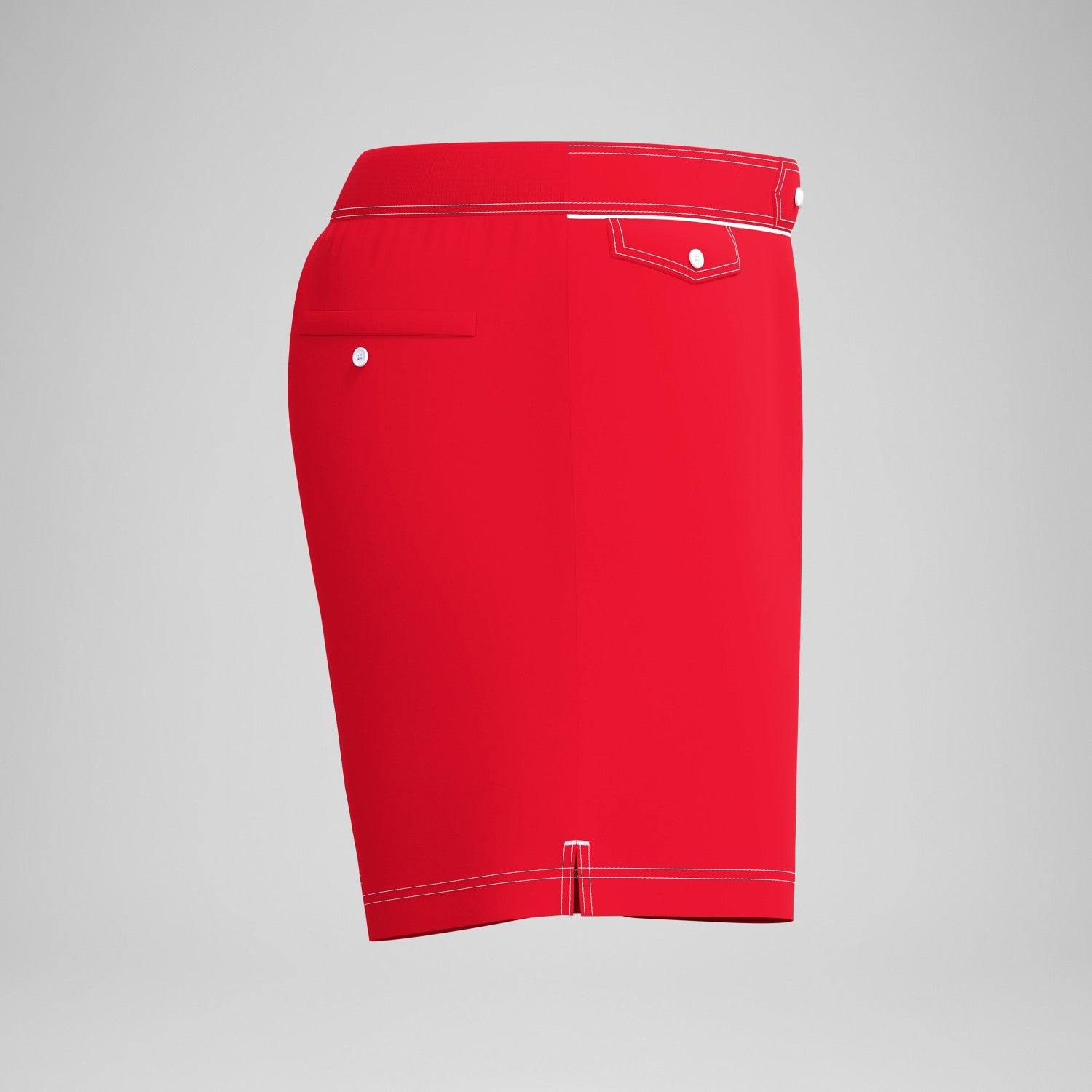 Jetstream Solid Swim Shorts Red - Speedo