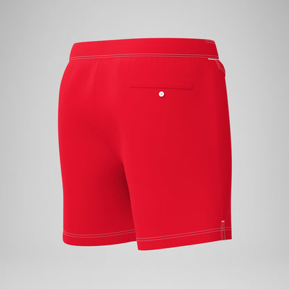 Jetstream Solid Swim Shorts Red - Speedo