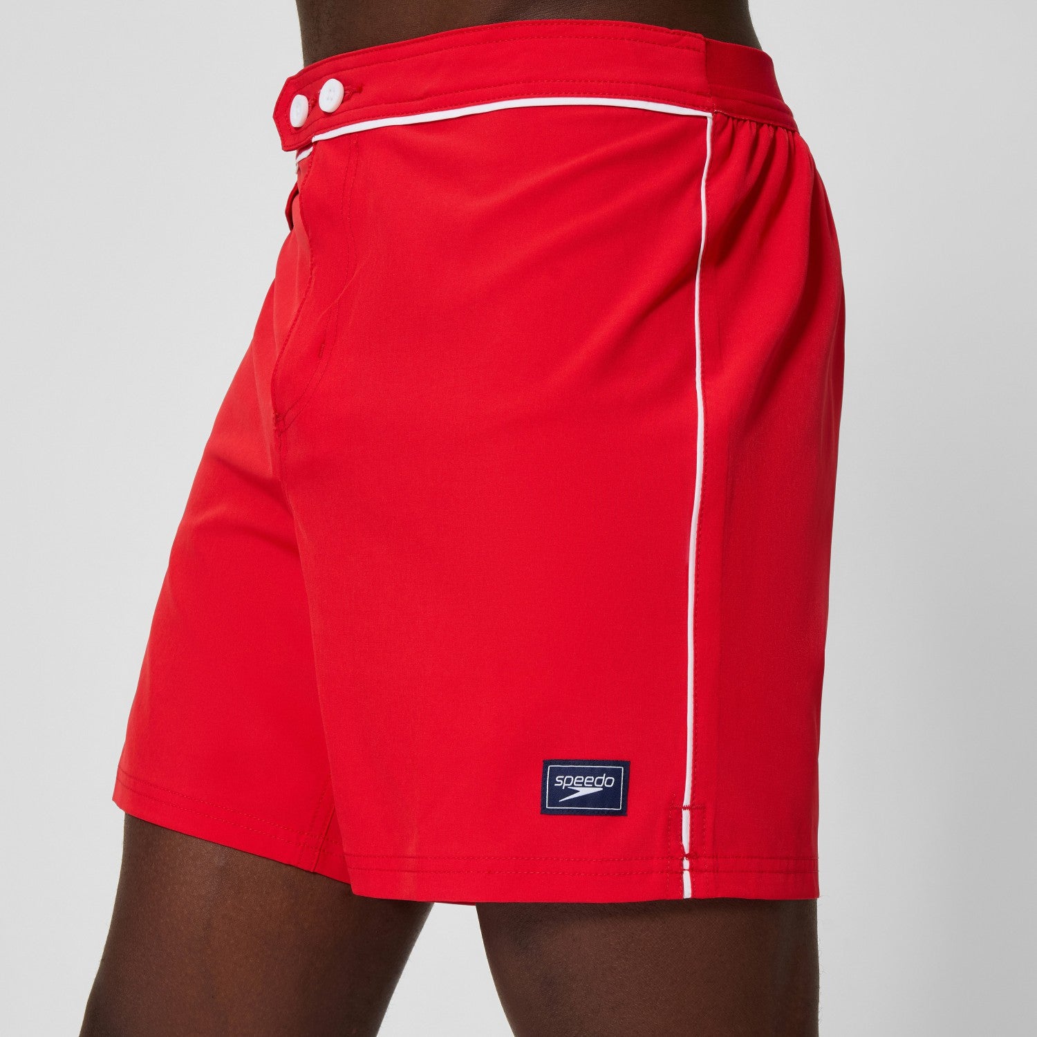 Jetstream Solid Swim Shorts Red - Speedo