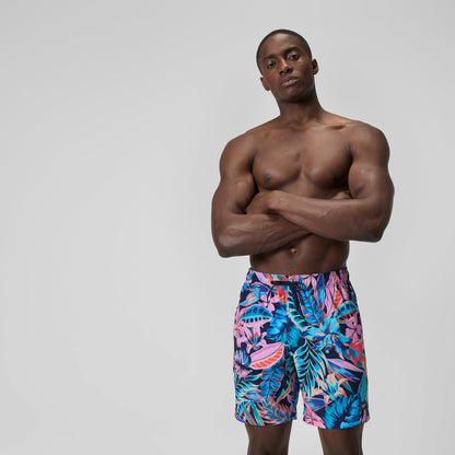Print Rondo Edge Volley Blue - Speedo