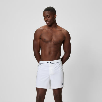 Jetstream Solid Swim Shorts White - Speedo