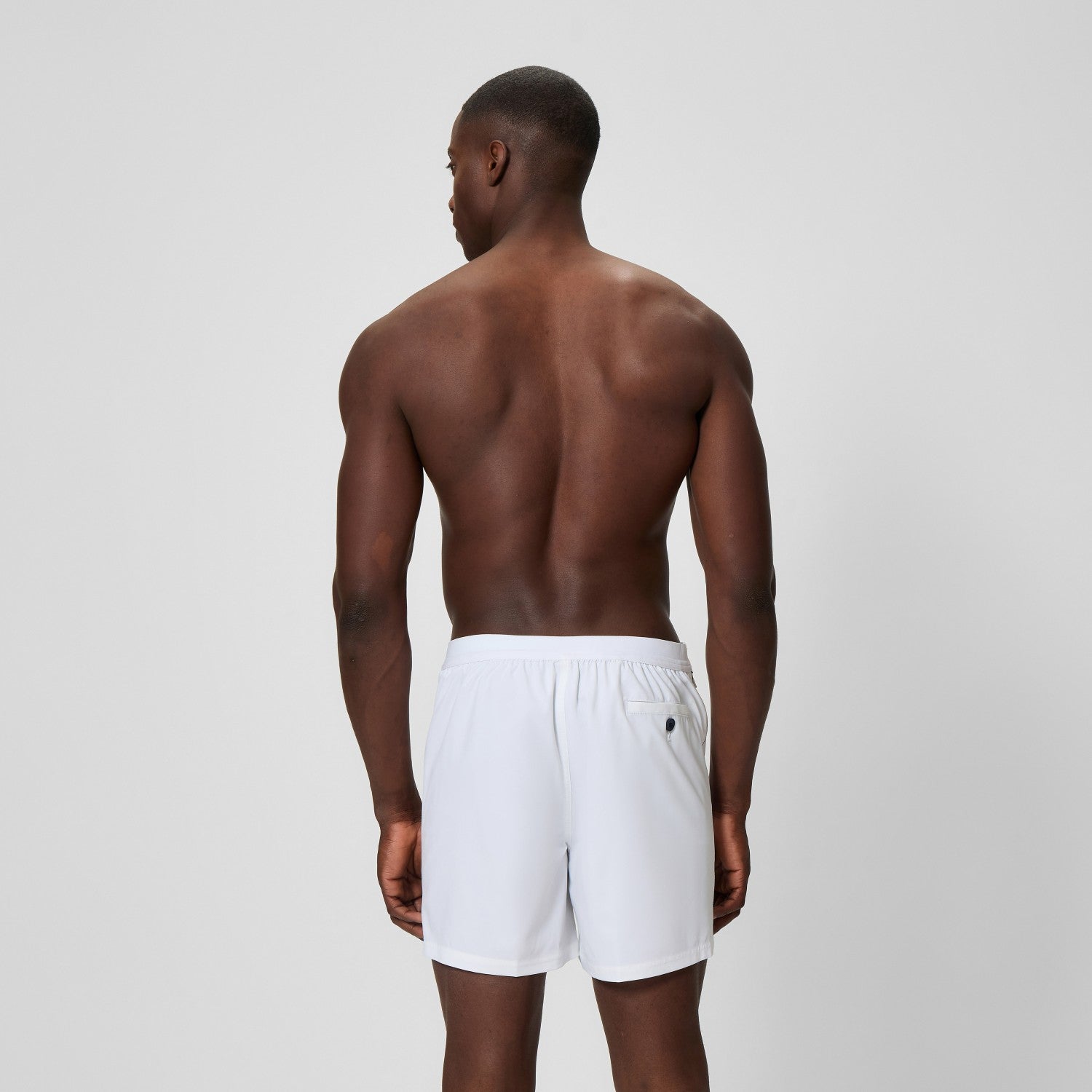 Jetstream Solid Swim Shorts White - Speedo