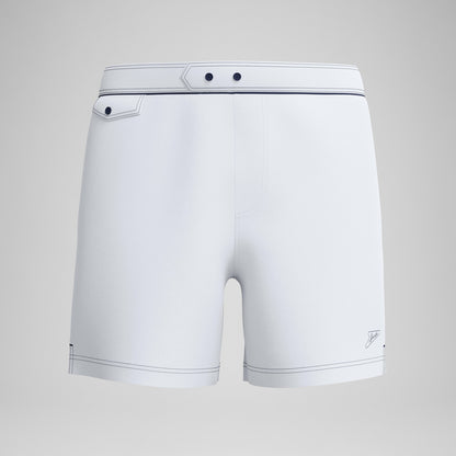 Jetstream Solid Swim Shorts White - Speedo