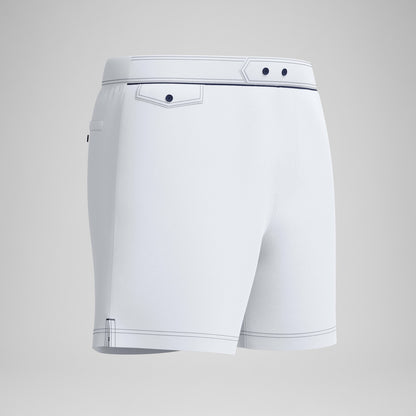 Jetstream Solid Swim Shorts White - Speedo