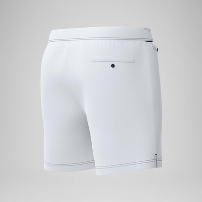Jetstream Solid Swim Shorts White - Speedo
