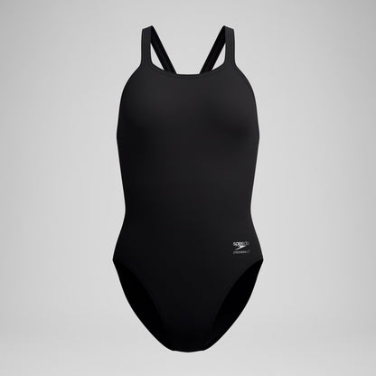 Solid Leaderback Swimsuit Black - Speedo