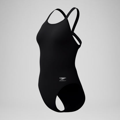 Solid Leaderback Swimsuit Black - Speedo