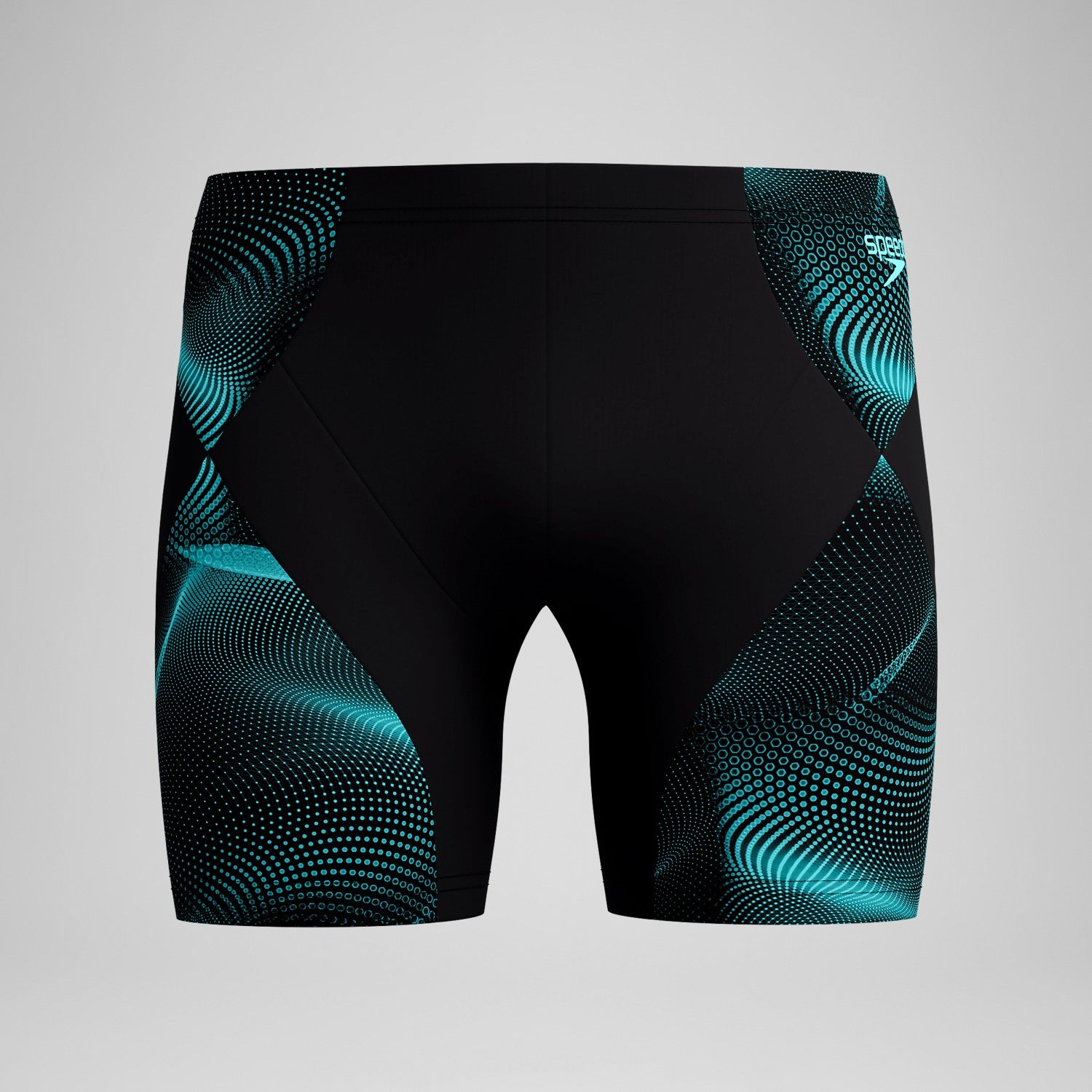Endurance+ MAX Compression Mid Jammer Black/Turquoise - Speedo