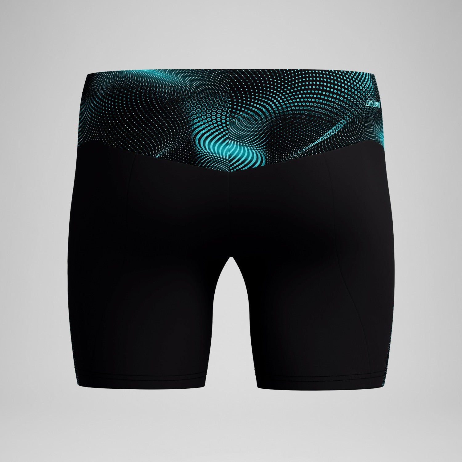 Endurance+ MAX Compression Mid Jammer Black/Turquoise - Speedo
