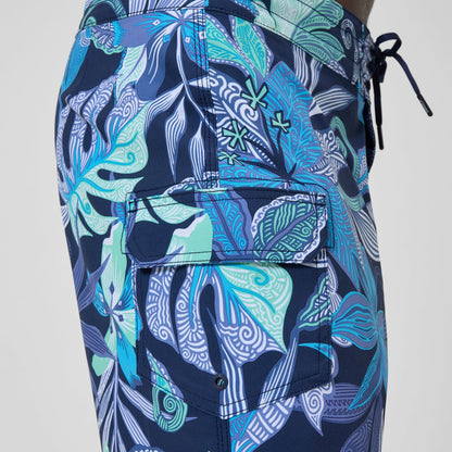 Print Boardshort Blue - Speedo