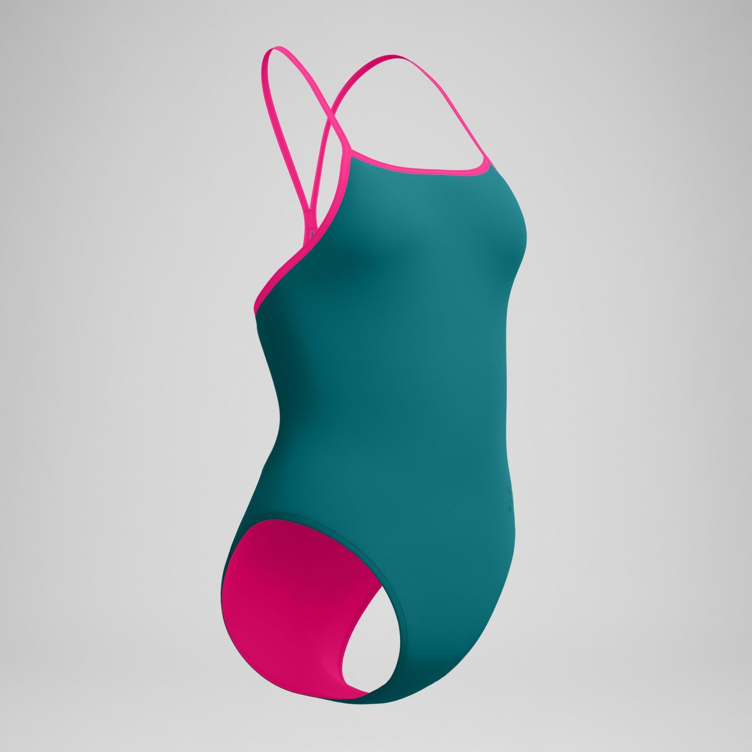Club Training Turnback Swimsuit Teal - Speedo