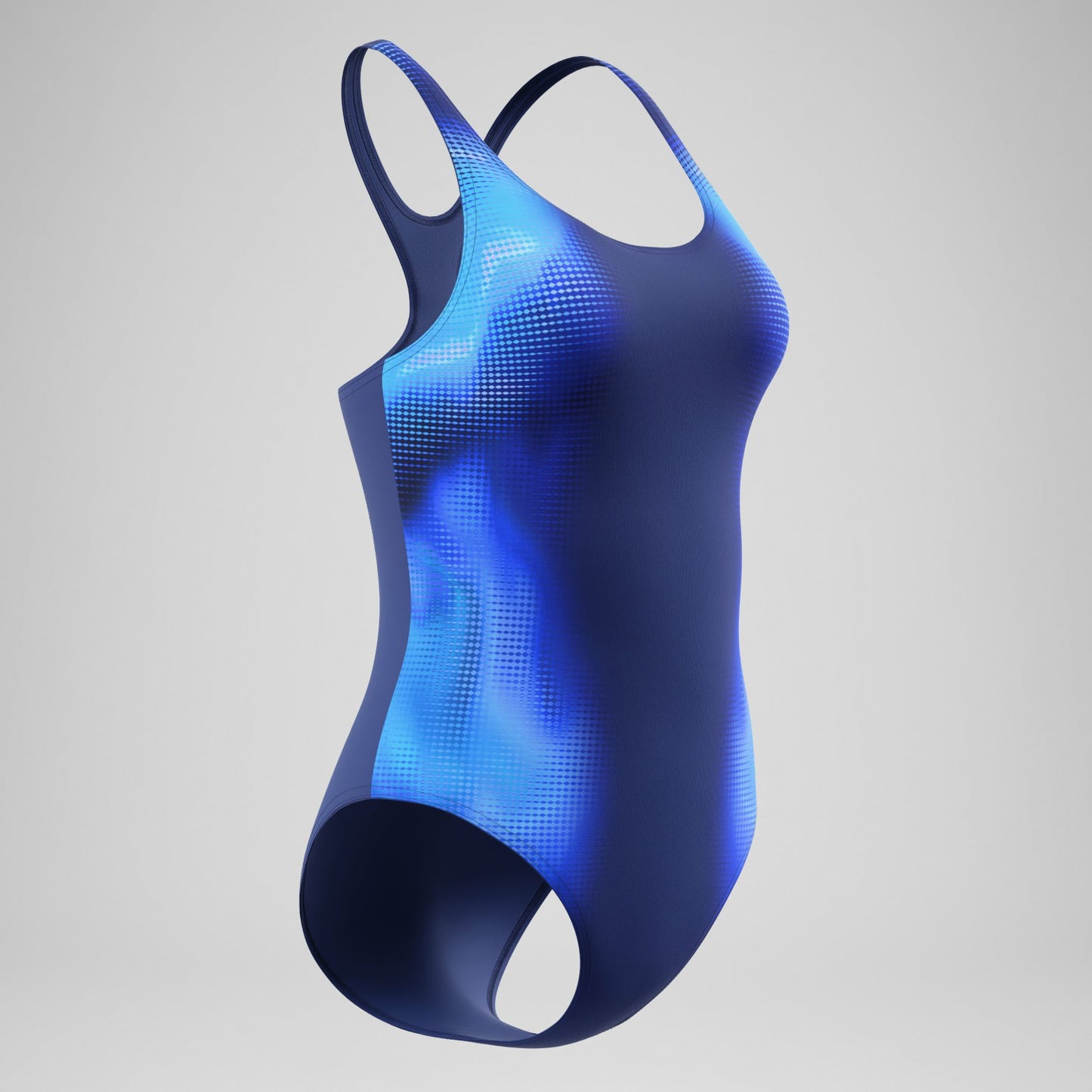 Printed Medalist Swimsuit Blue/Navy - Speedo