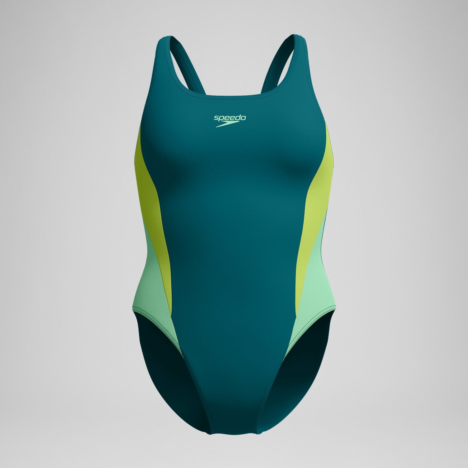 Colourblock 2.0 Swimsuit Green - Speedo