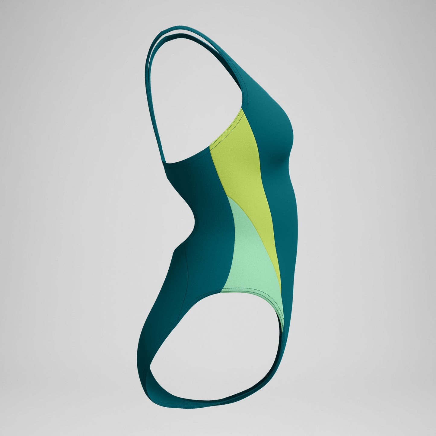 Colourblock 2.0 Swimsuit Green - Speedo