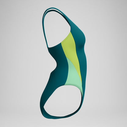 Colourblock 2.0 Swimsuit Green - Speedo