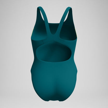 Colourblock 2.0 Swimsuit Green - Speedo
