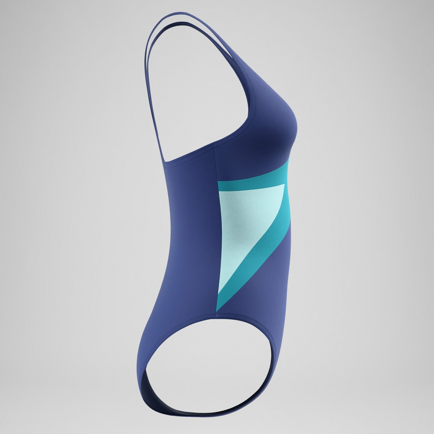 Hyperboom Butterfly Back Swimsuit Blue/Green - Speedo