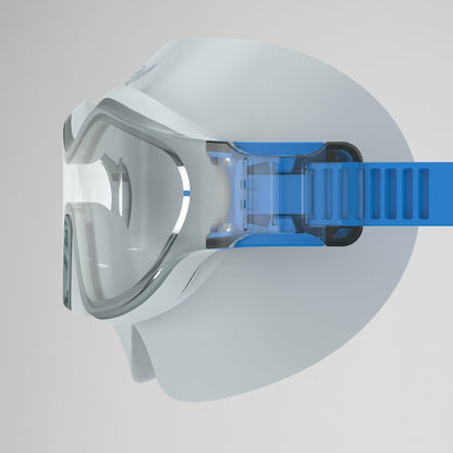 Adult Hydrosity Mask Grey/Clear - Speedo