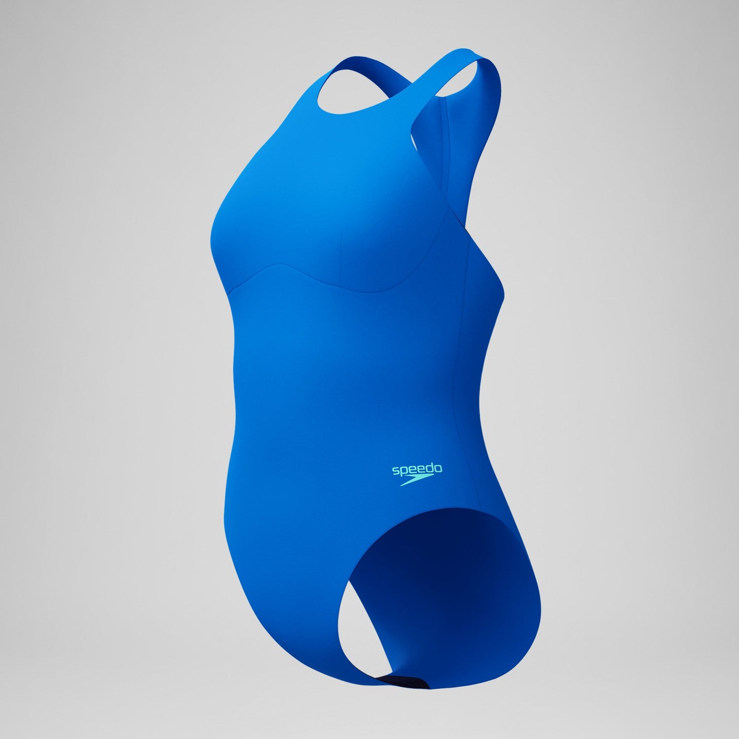 Racerback Zip Swimsuit Blue - Speedo
