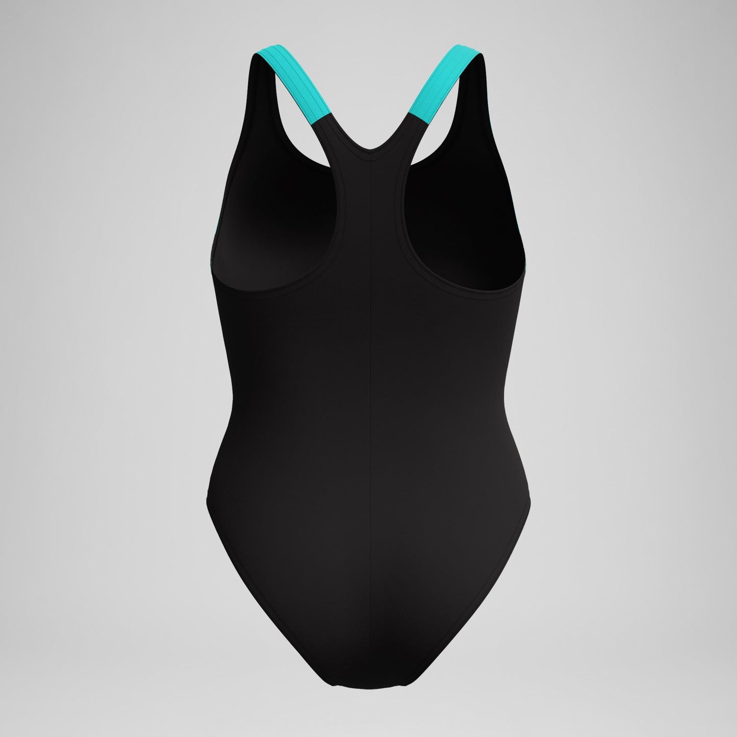 HyberBoom Splice Racerback Swimsuit Black/Turquoise - Speedo