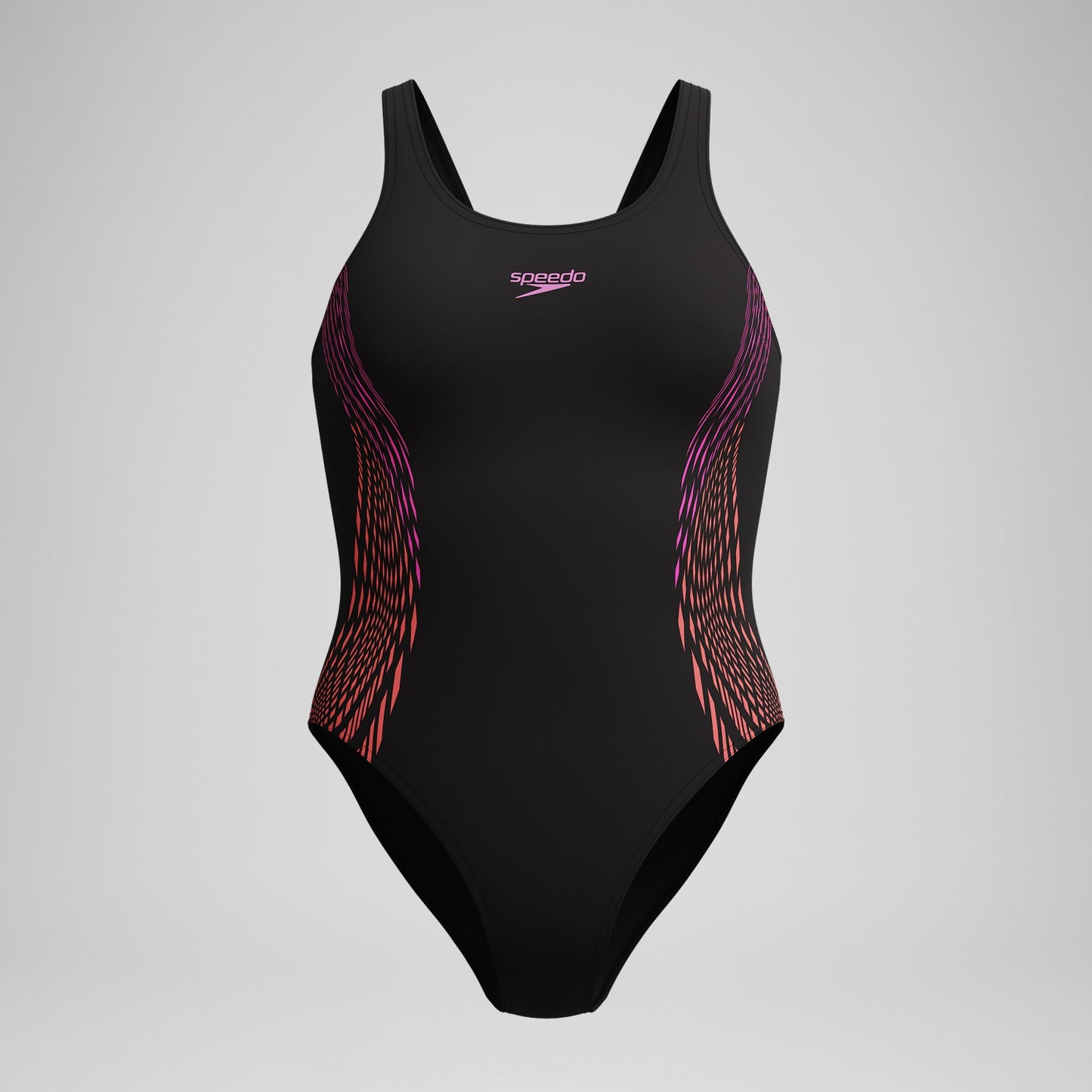 Placement Muscleback Swimsuit Black/Pink - Speedo