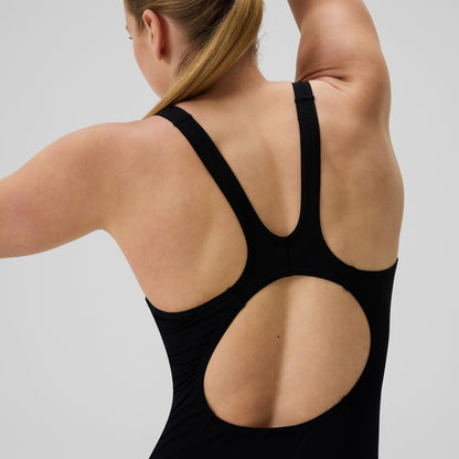 Placement Muscleback Swimsuit Black/Pink - Speedo