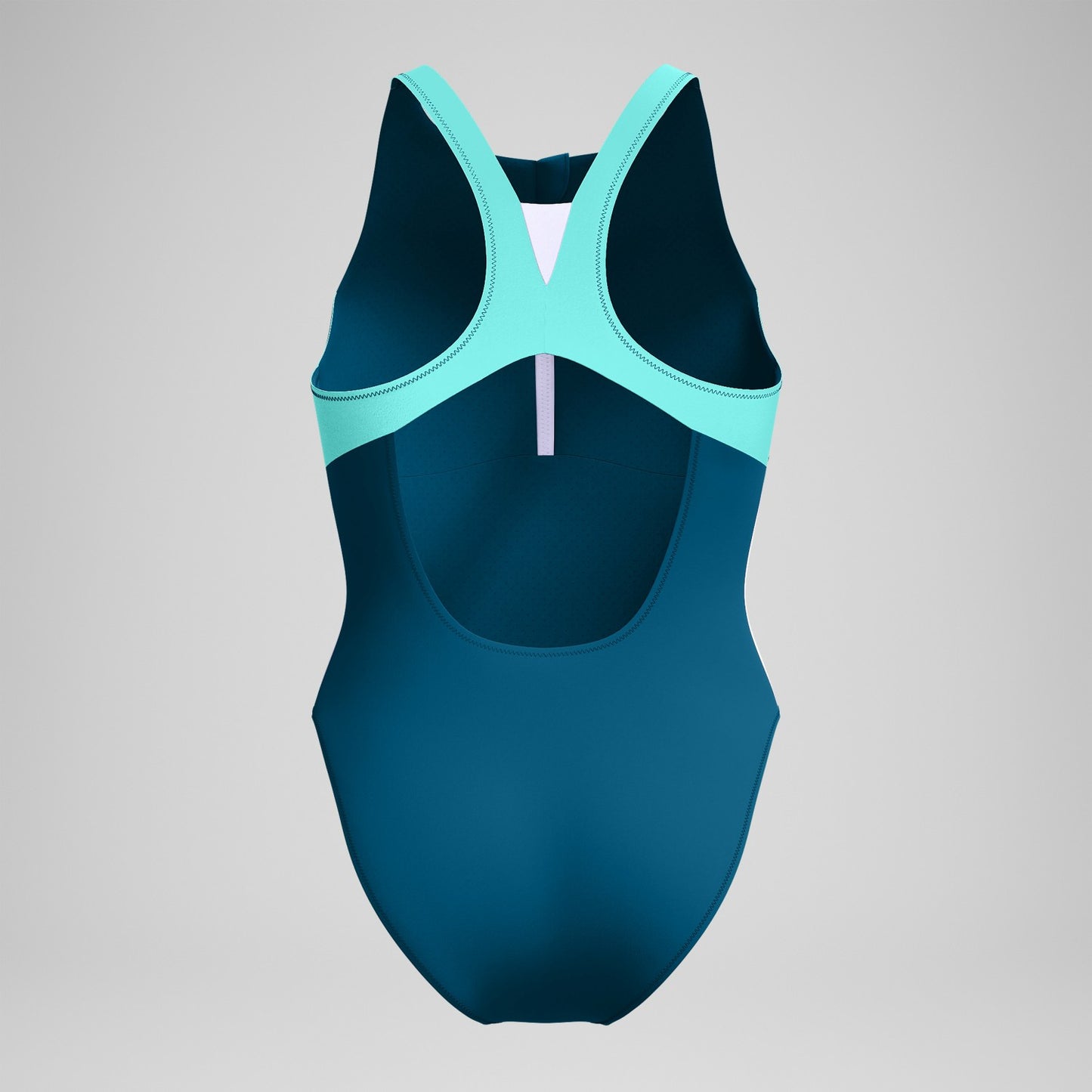 Zip One Piece Blue/Green - Speedo
