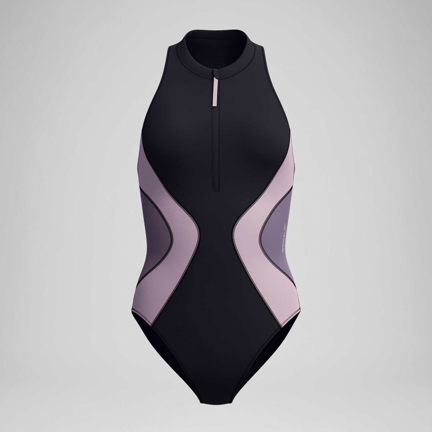 Colourblock Swimsuit Black/Dark Grey - Speedo