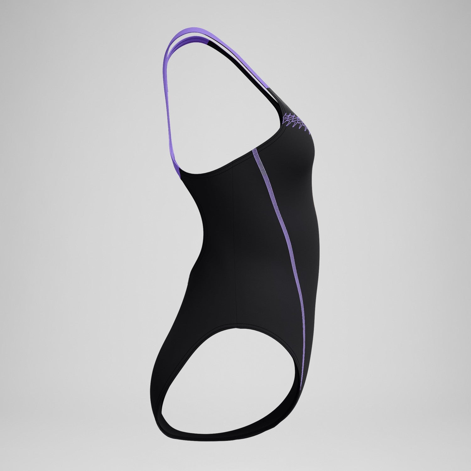 Medley Logo Swimsuit Black/Peach - Speedo