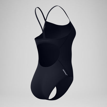 Endurance+ Logo Thinstrap Swimsuit Black - Speedo