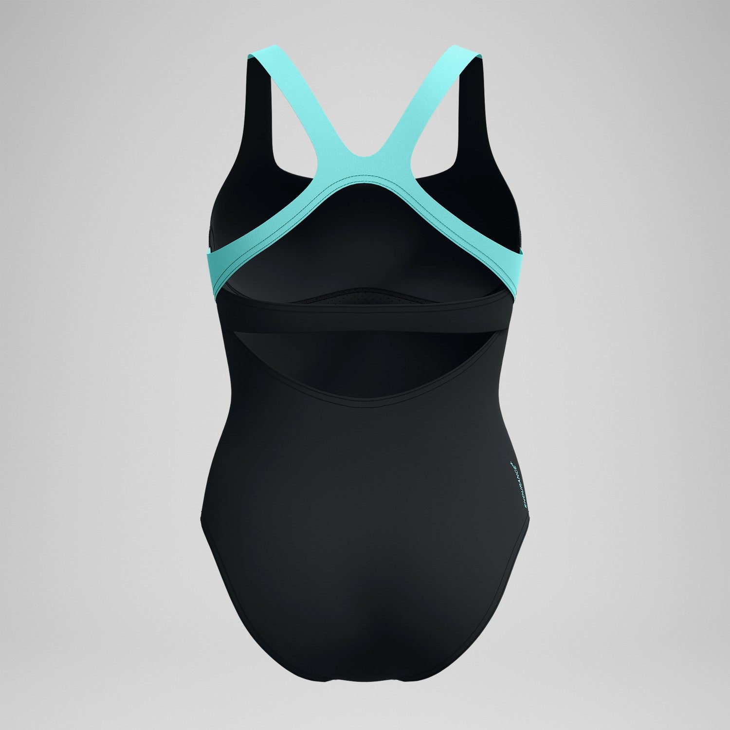 Racerback Swimsuit Black/Green - Speedo
