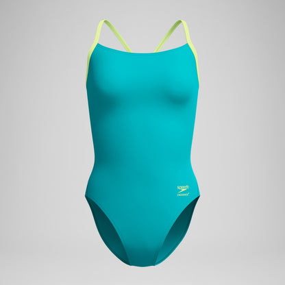 Club Training Solid Flyback 2.0 Swimsuit Teal/Green - Speedo