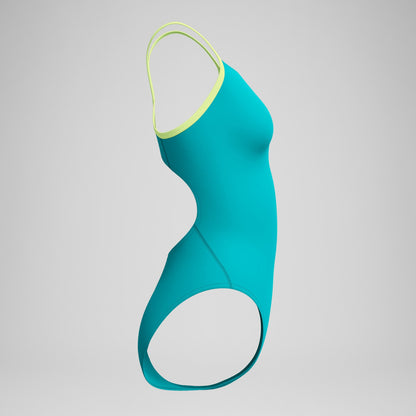 Club Training Solid Flyback 2.0 Swimsuit Teal/Green - Speedo