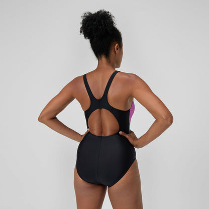 Colourblock 2.0 Swimsuit Black/Pink - Speedo
