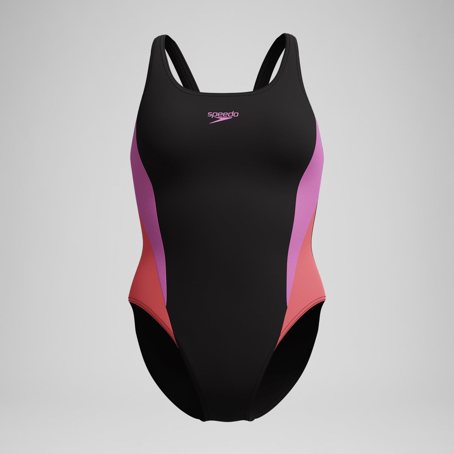 Colourblock 2.0 Swimsuit Black/Pink - Speedo