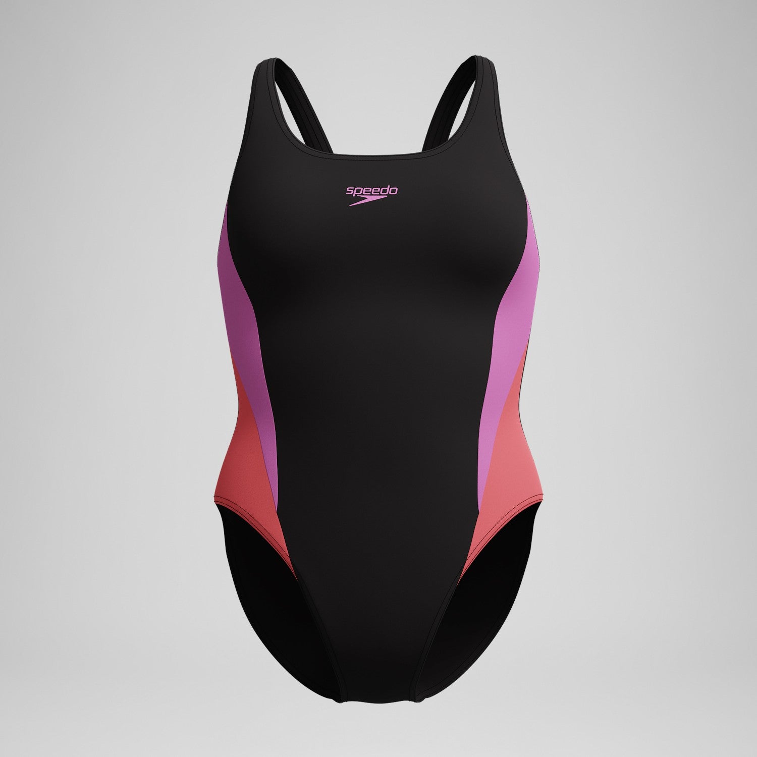Colourblock 2.0 Swimsuit Black/Pink - Speedo