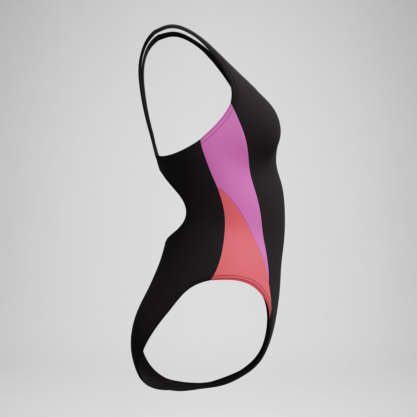 Colourblock 2.0 Swimsuit Black/Pink - Speedo