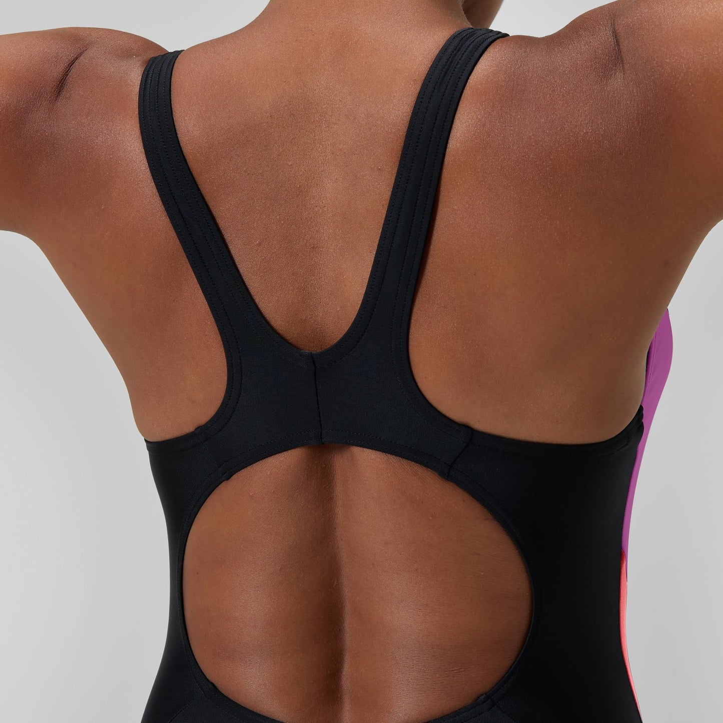 Colourblock 2.0 Swimsuit Black/Pink - Speedo