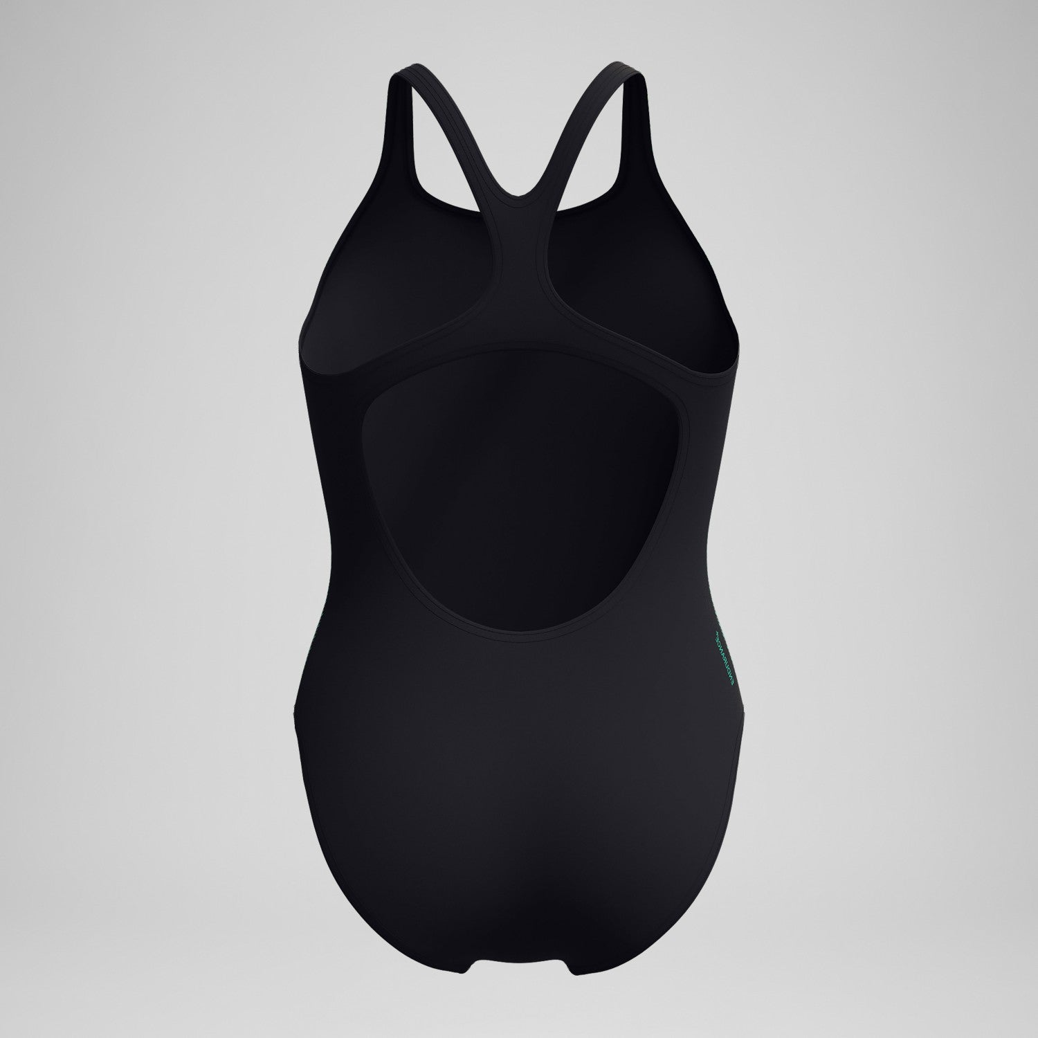 Medalist Printed Swimsuit Black/Green - Speedo