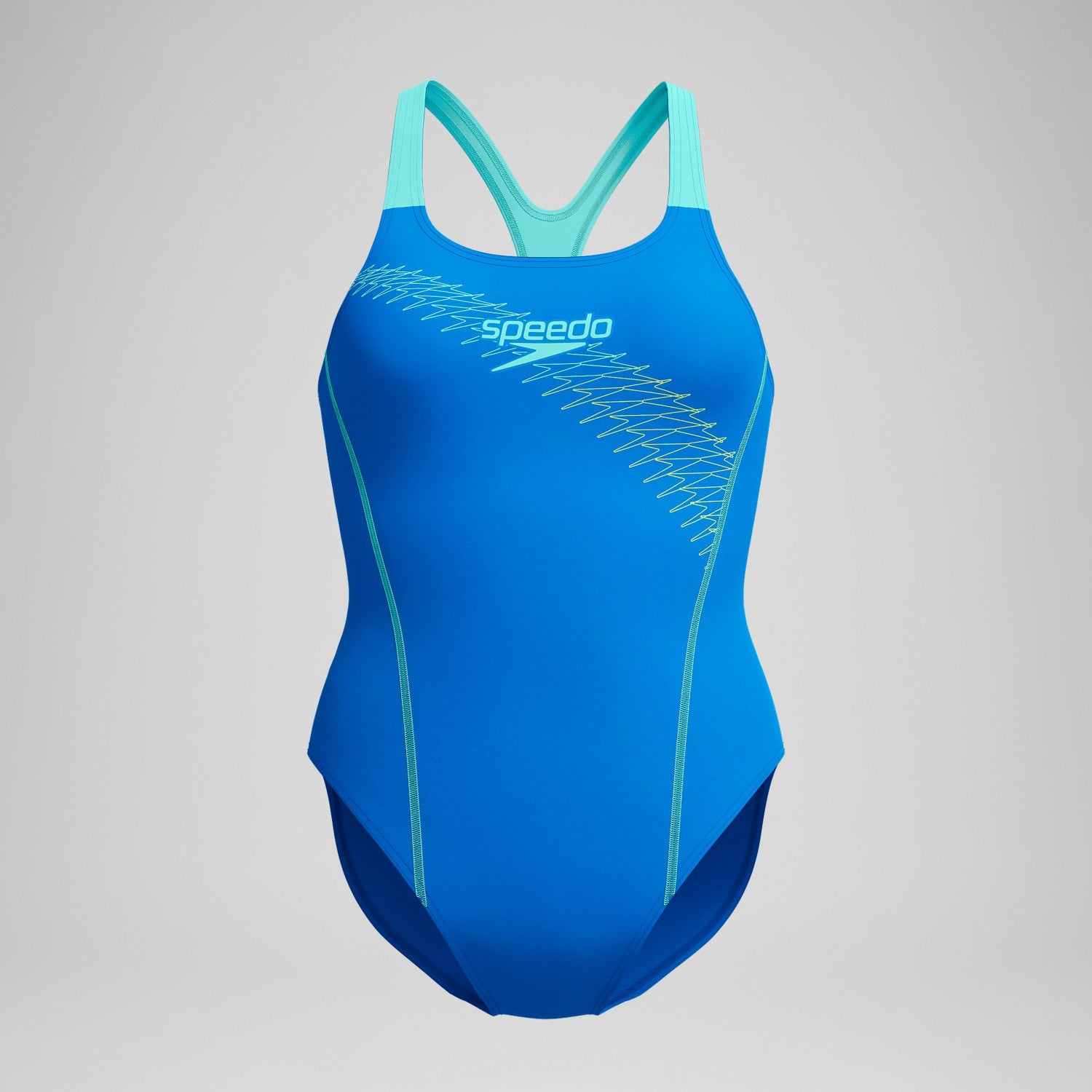 Medley Logo Swimsuit Blue/Green - Speedo
