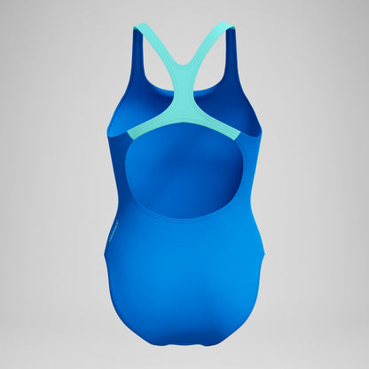 Medley Logo Swimsuit Blue/Green - Speedo