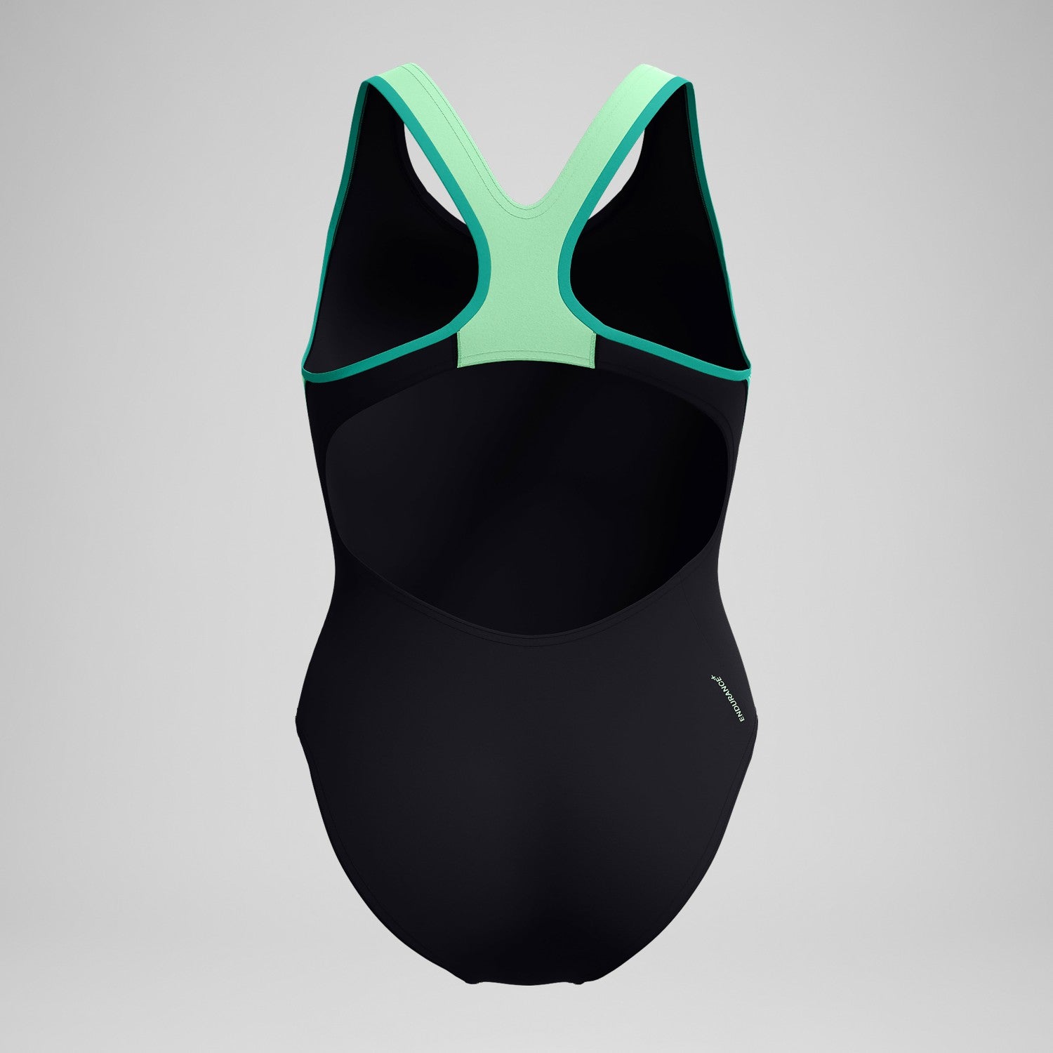 Placement Laneback Swimsuit Black/Turquoise - Speedo