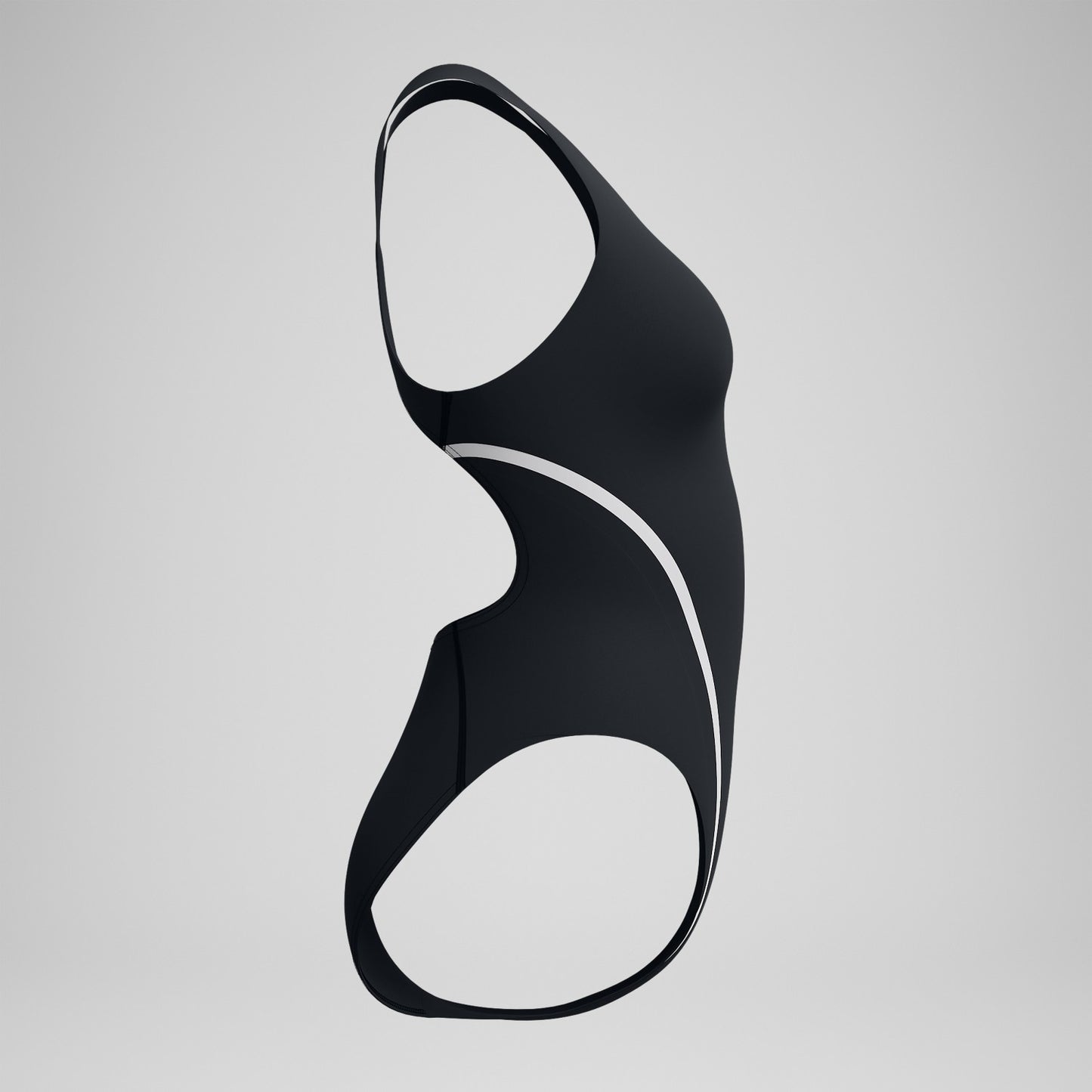 V Class Movement Back Swimsuit Black/Grey - Speedo