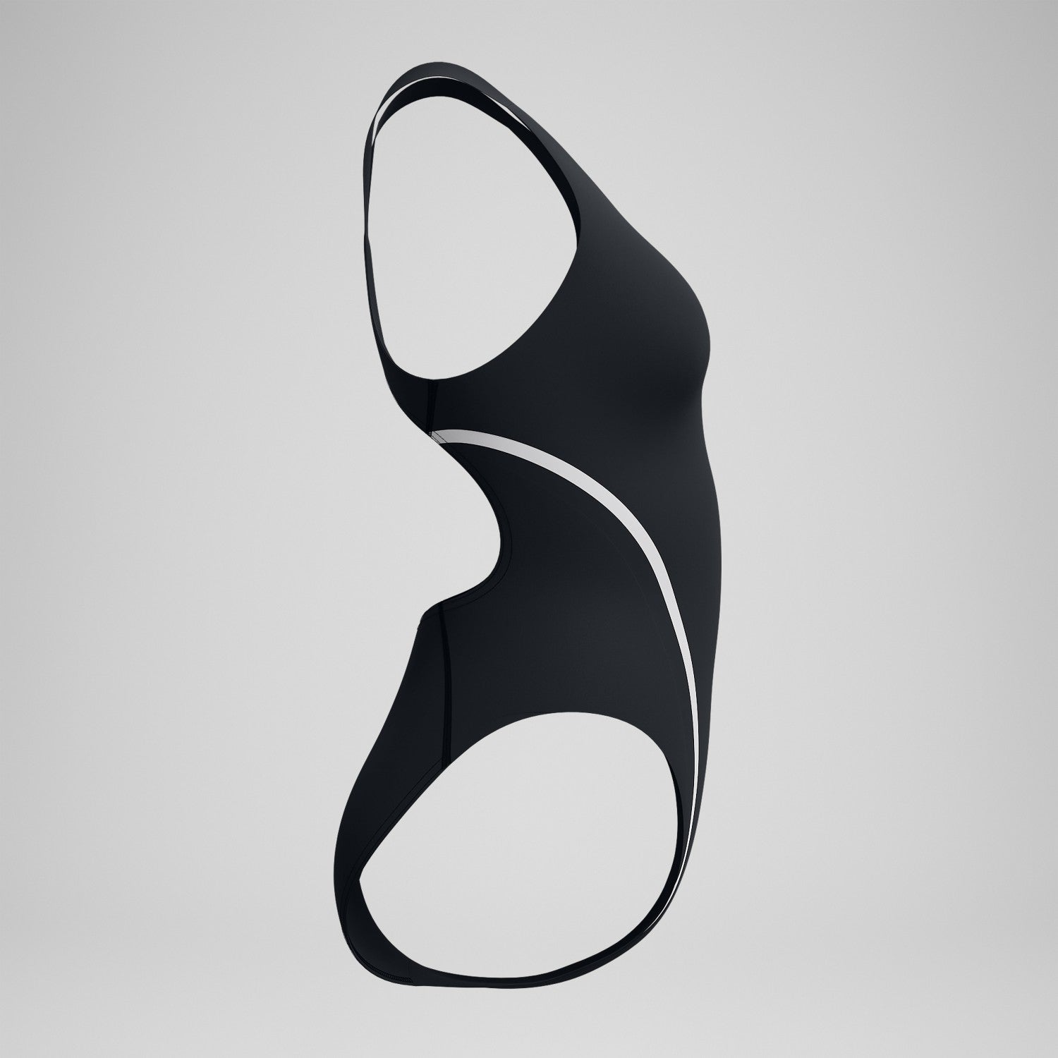 V Class Movement Back Swimsuit Black/Grey - Speedo