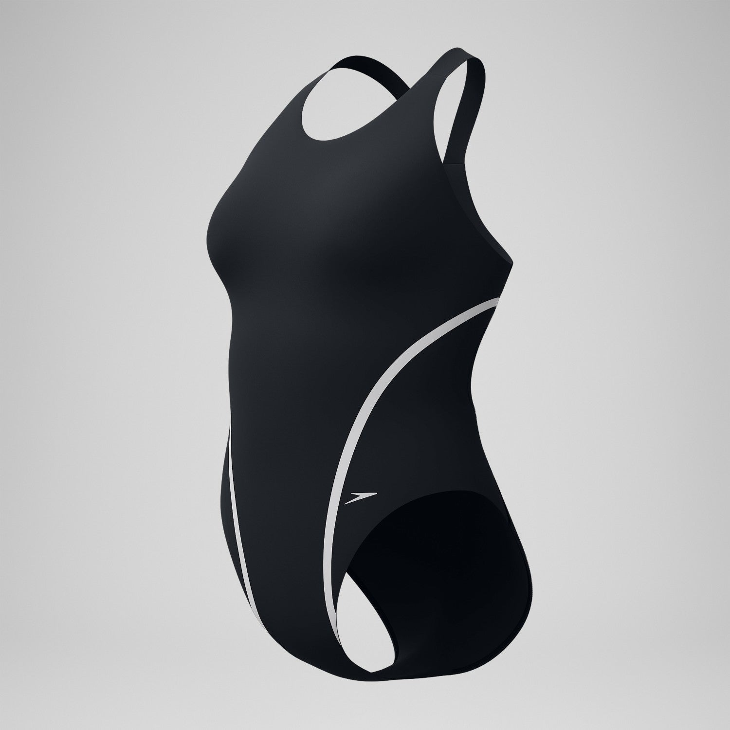 V Class Movement Back Swimsuit Black/Grey - Speedo