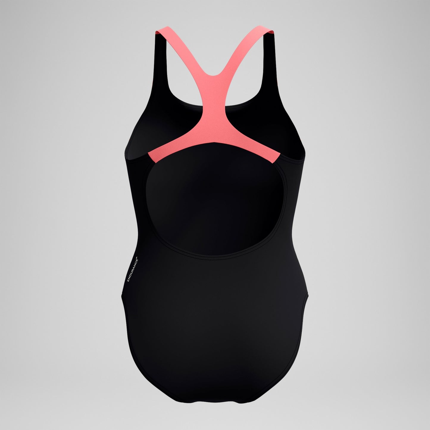 Medley Logo Swimsuit Black/Coral - Speedo